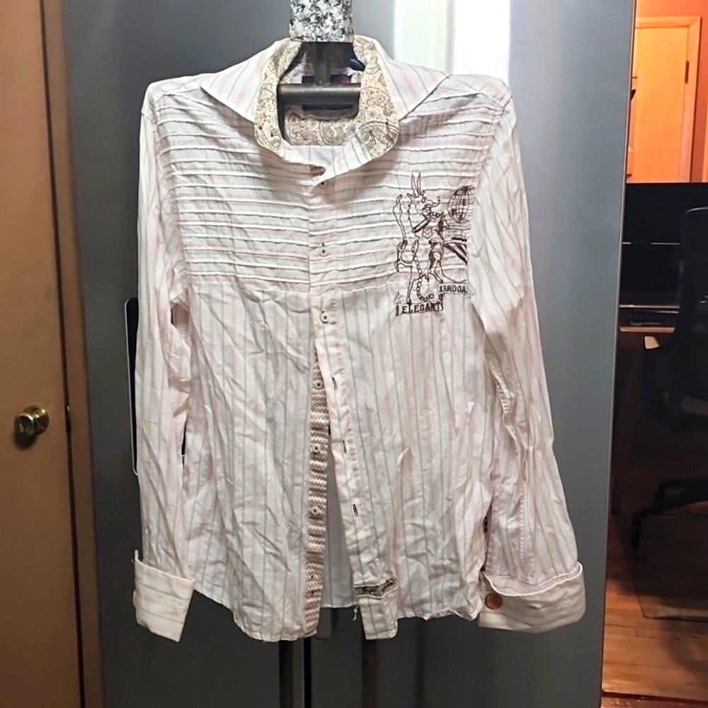 English Laundry men's club shirt sz M